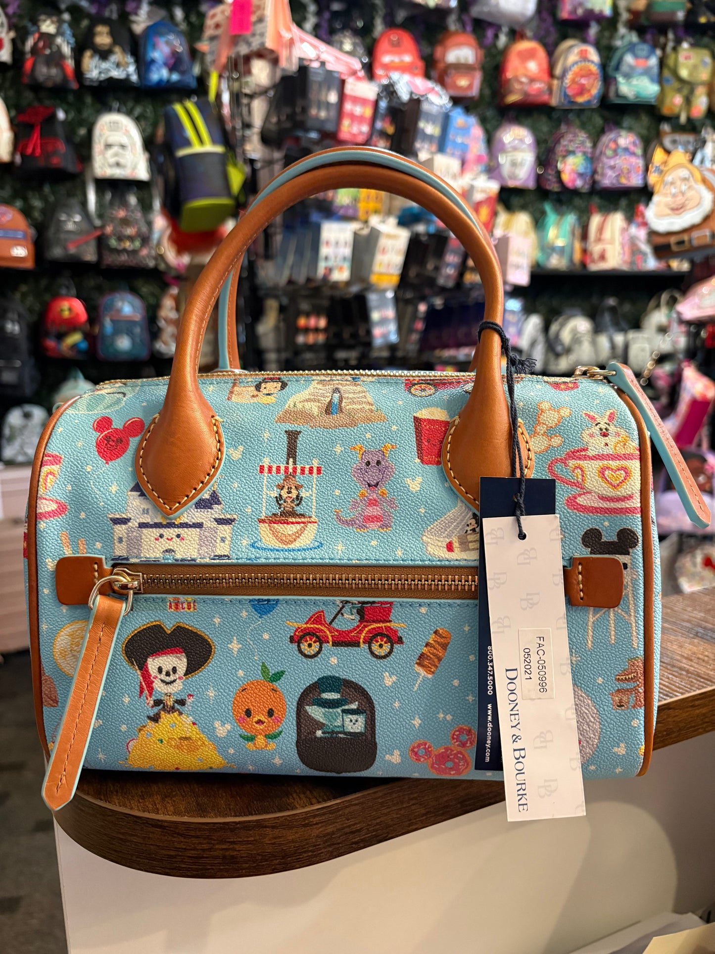 Dooney and Bourke Disney Passholder convertible Crossbody