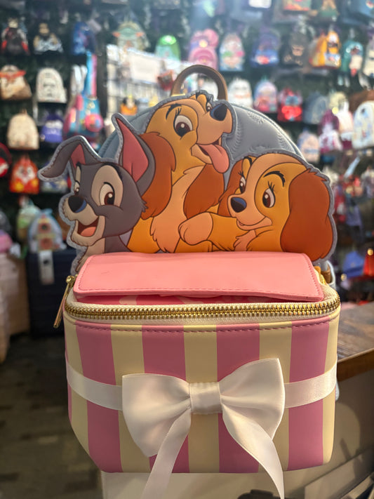 Loungefly Disney Lady and the Tramp Pop Up Mini Backpack