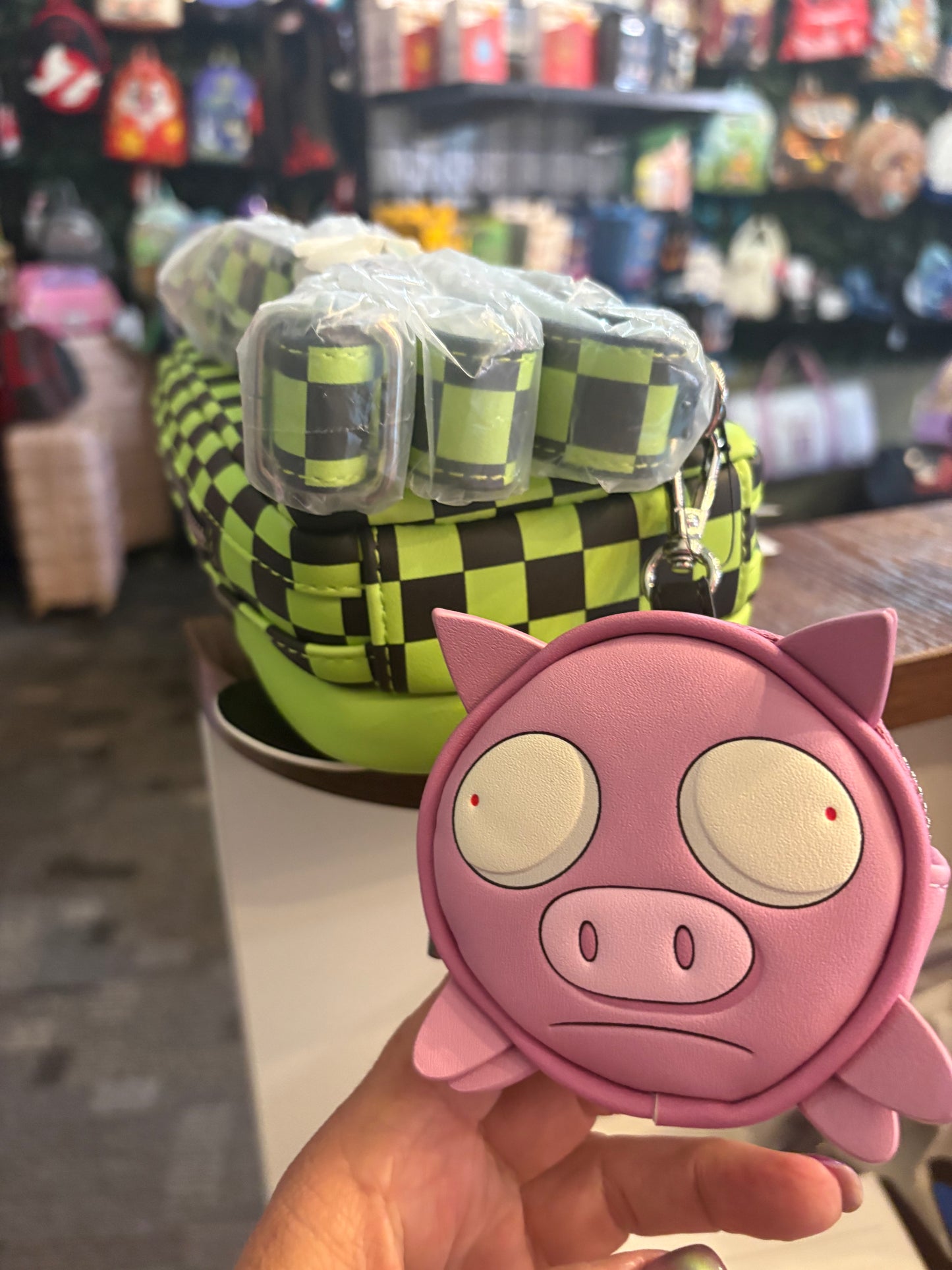 Loungefly Nickelodoen Invader Zim Cellphone crossbody