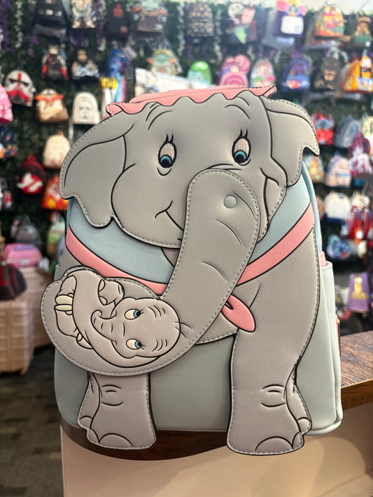Loungefly Disney Dumbo Mrs Jumbo Craddle Trunk mini backpack