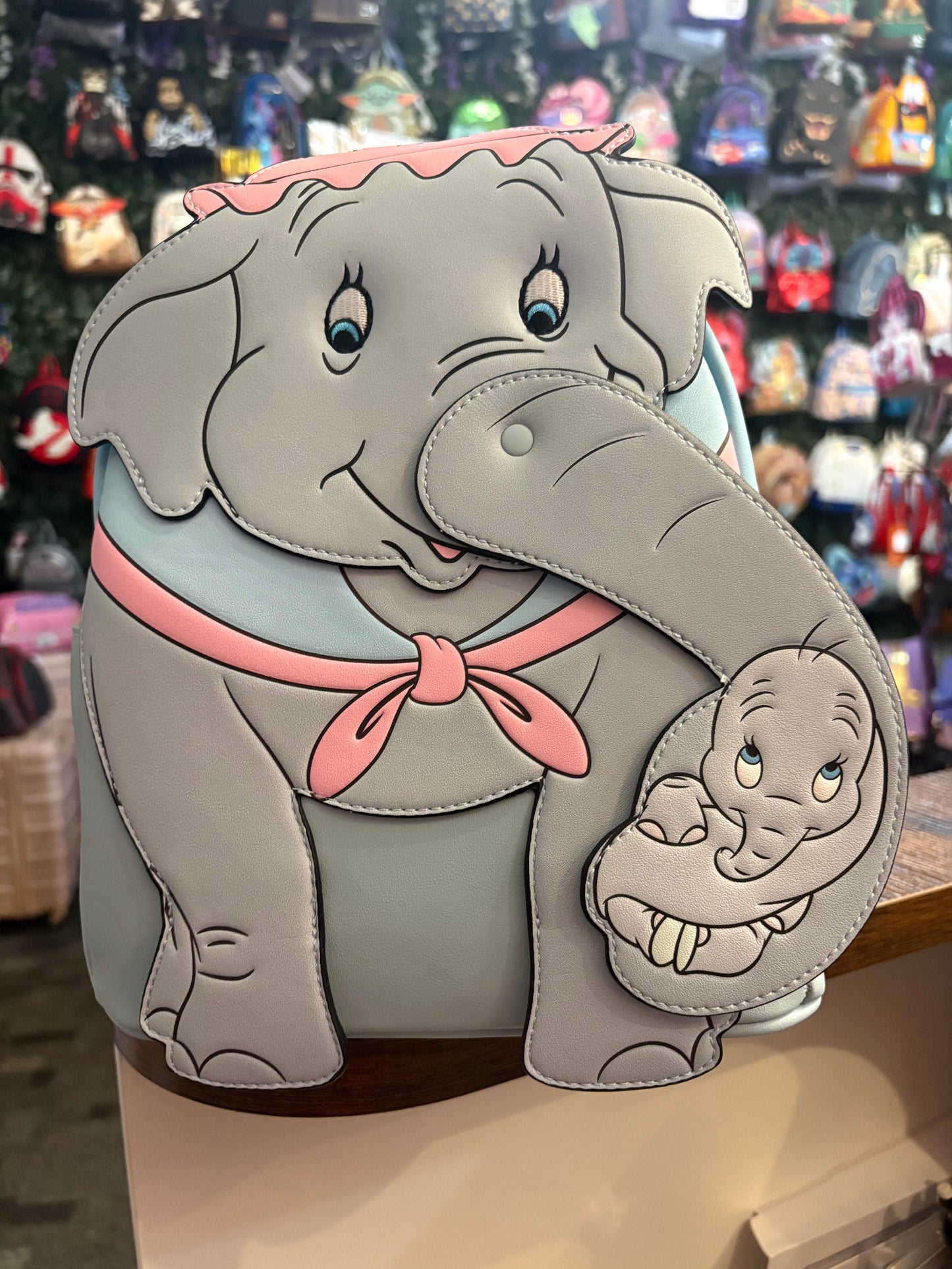 Loungefly Disney Dumbo Mrs Jumbo Craddle Trunk mini backpack