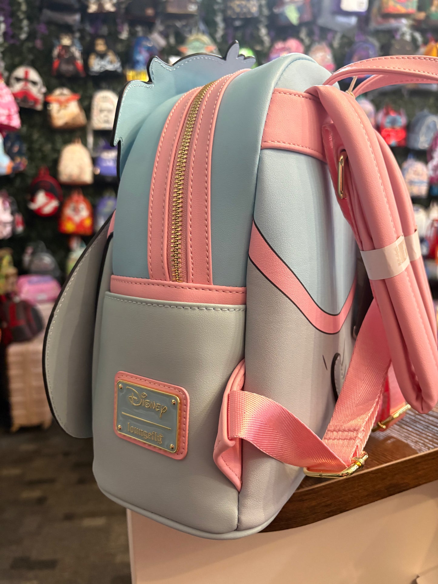 Loungefly Disney Dumbo Mrs Jumbo Craddle Trunk mini backpack