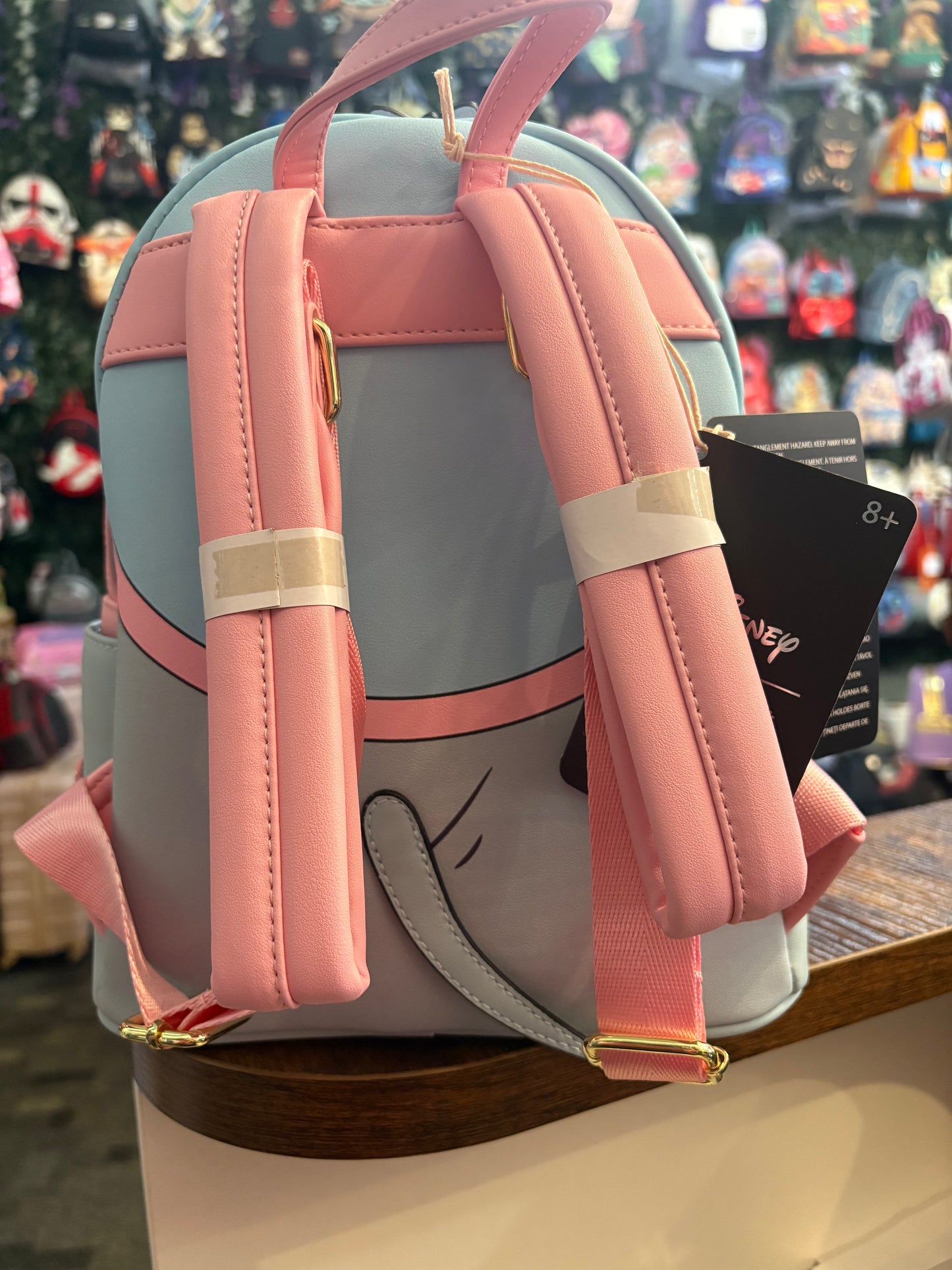 Loungefly Disney Dumbo Mrs Jumbo Craddle Trunk mini backpack