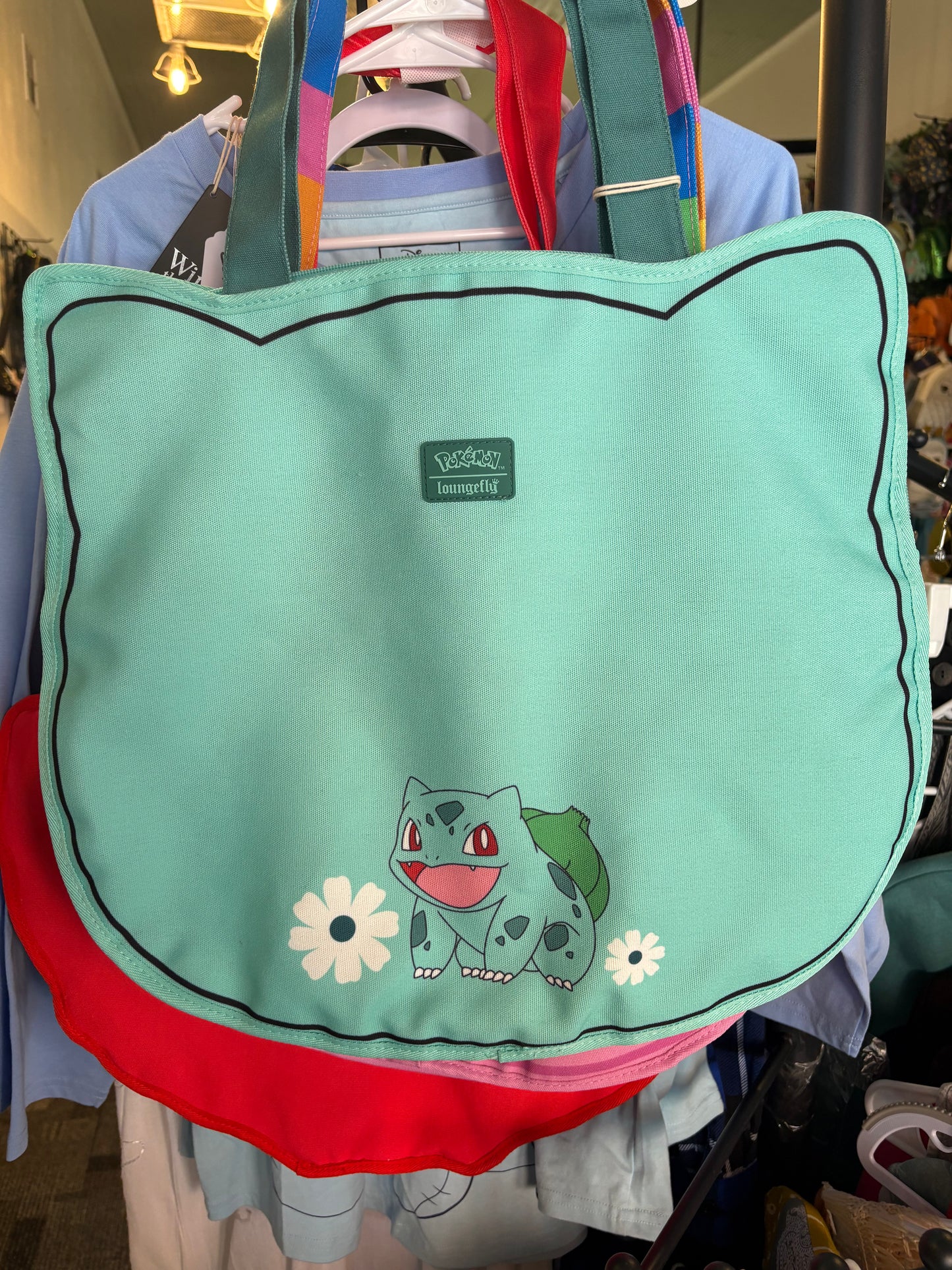 Loungefly Soft Tag Canvas Tote Bulbassaur Large