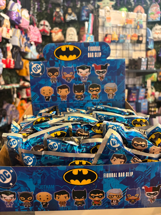 Batman: The Animated Series 3D foam Bag clips