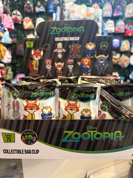 Disney Zootopia 10th Anniversary collectable bag clips