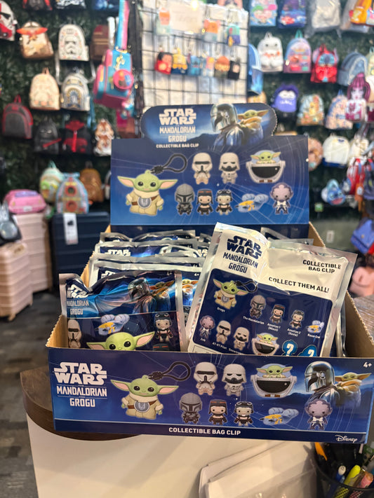 Disney Star Wars Mandaldrian and Grogu Bag Clips