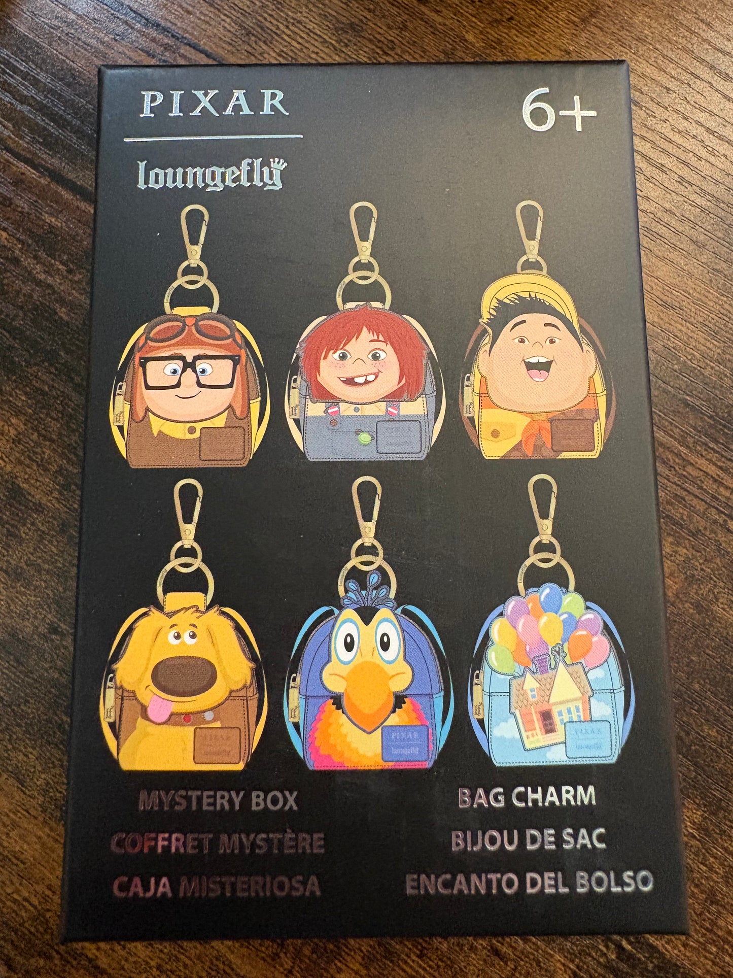Loungefly Pixar UP Mystery Box Bag Charms