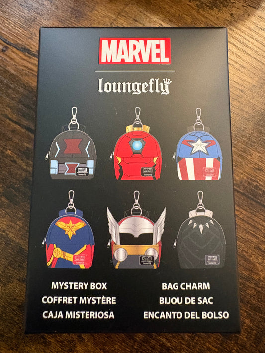 Loungefly Marvel Mystery Box Bag Charm