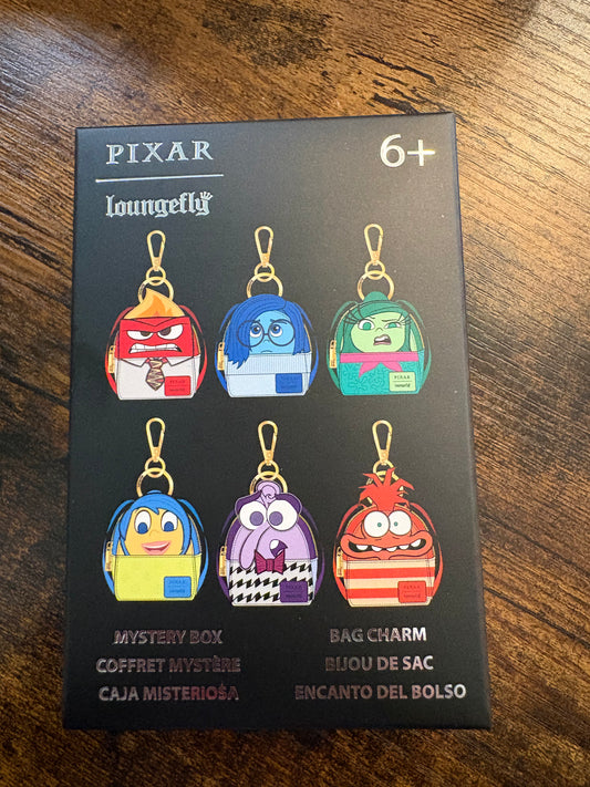 Loungefly Inside Out Mystery Box Bag Charm