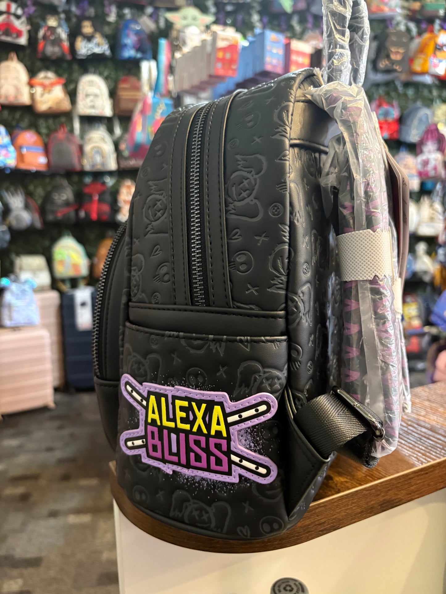 Loungefly WWE Fanatics Alexa Bliss mini backpack