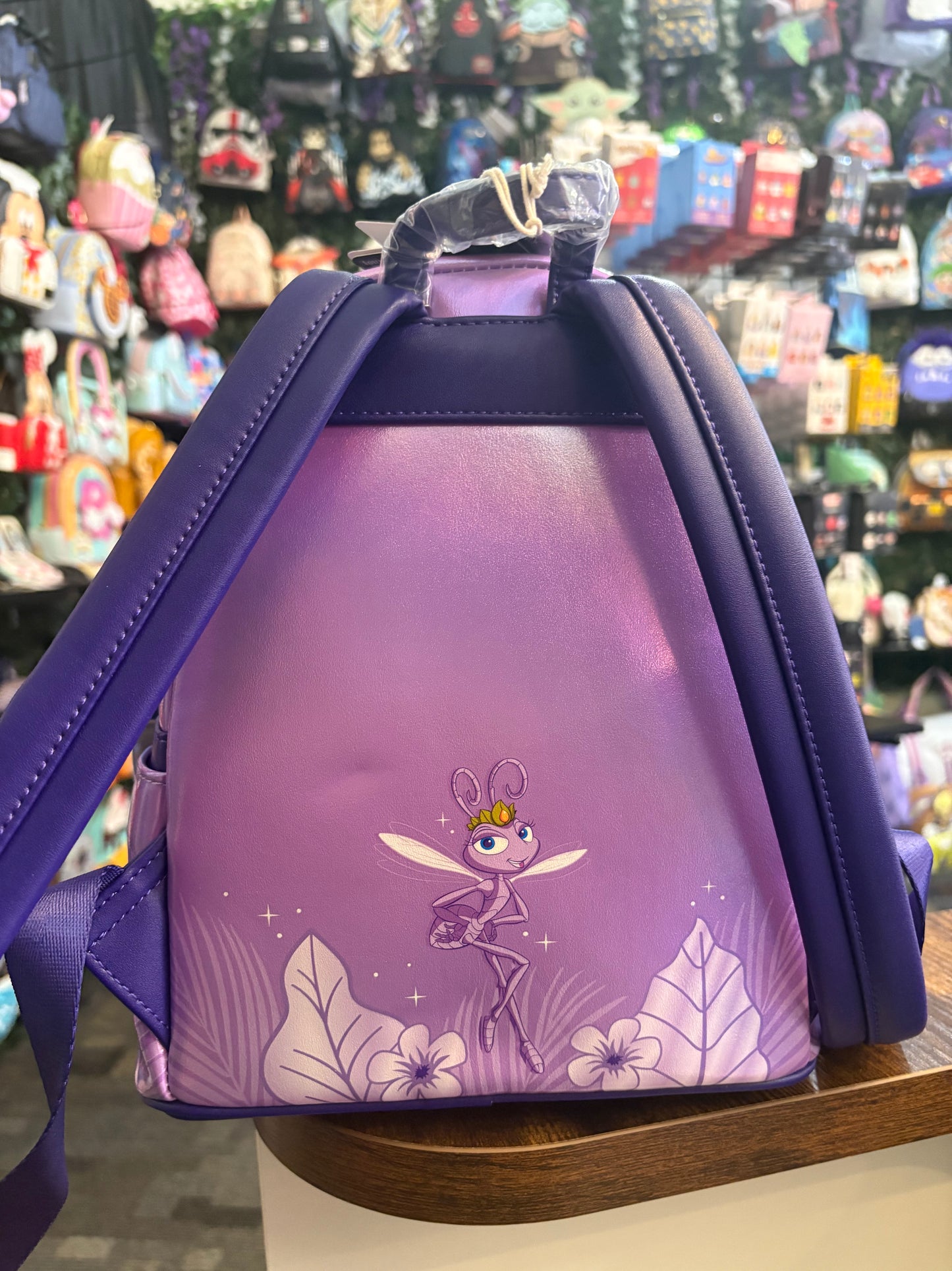 Loungefly Pixar A Bugs Life ATTA with ears mini backpack