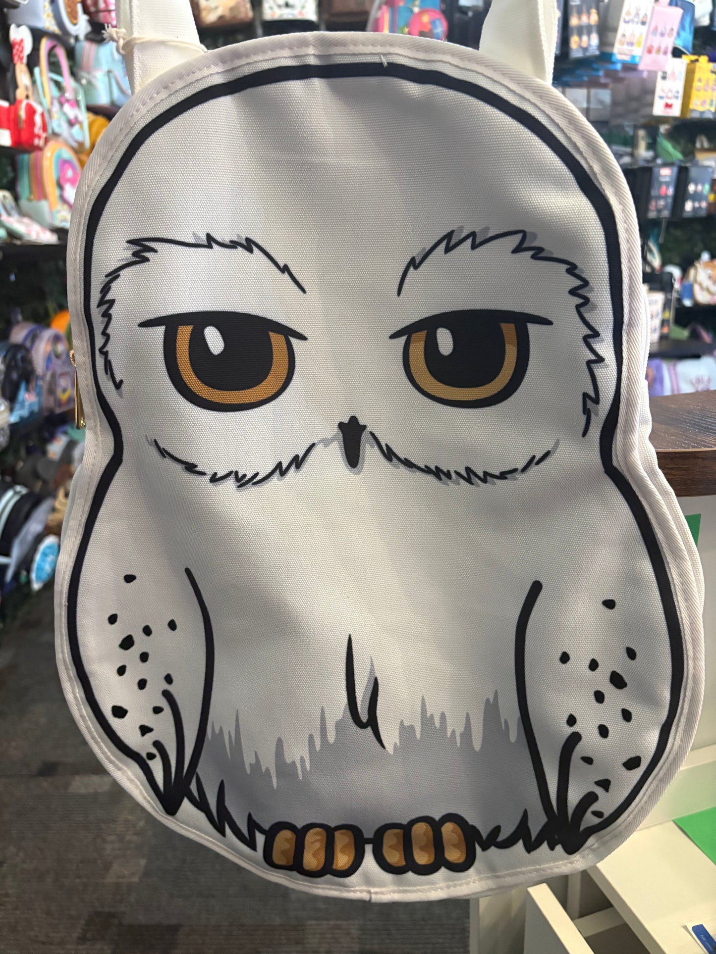 Loungefly Harry Potter Hedwig Tote w/zipper closure