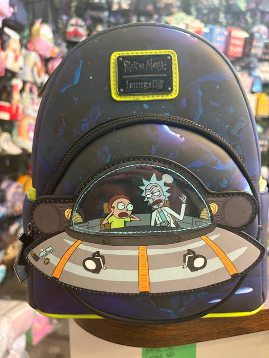 Loungefly Cartoon Network Rick and Morty mini backpack