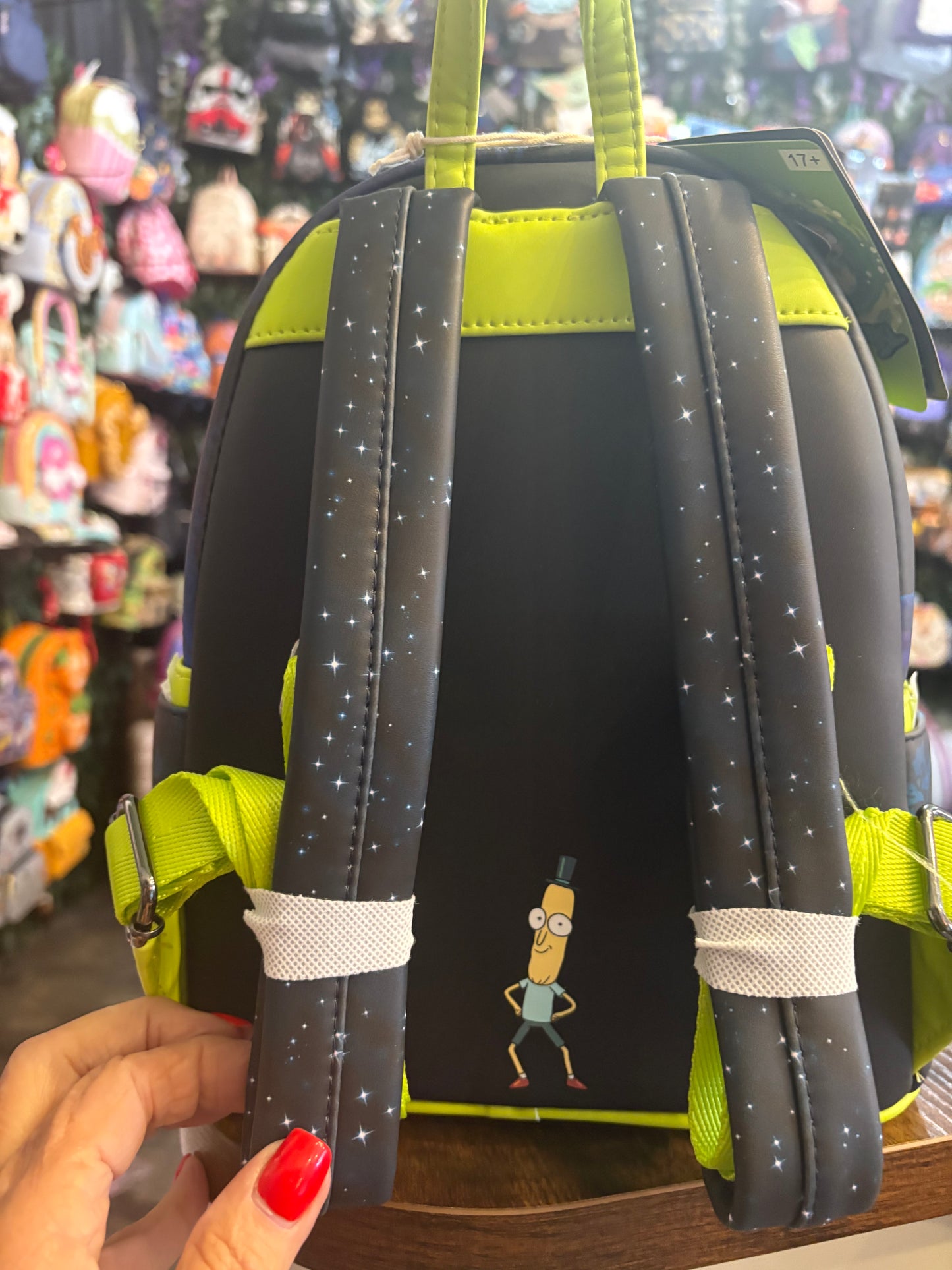 Loungefly Cartoon Network Rick and Morty mini backpack