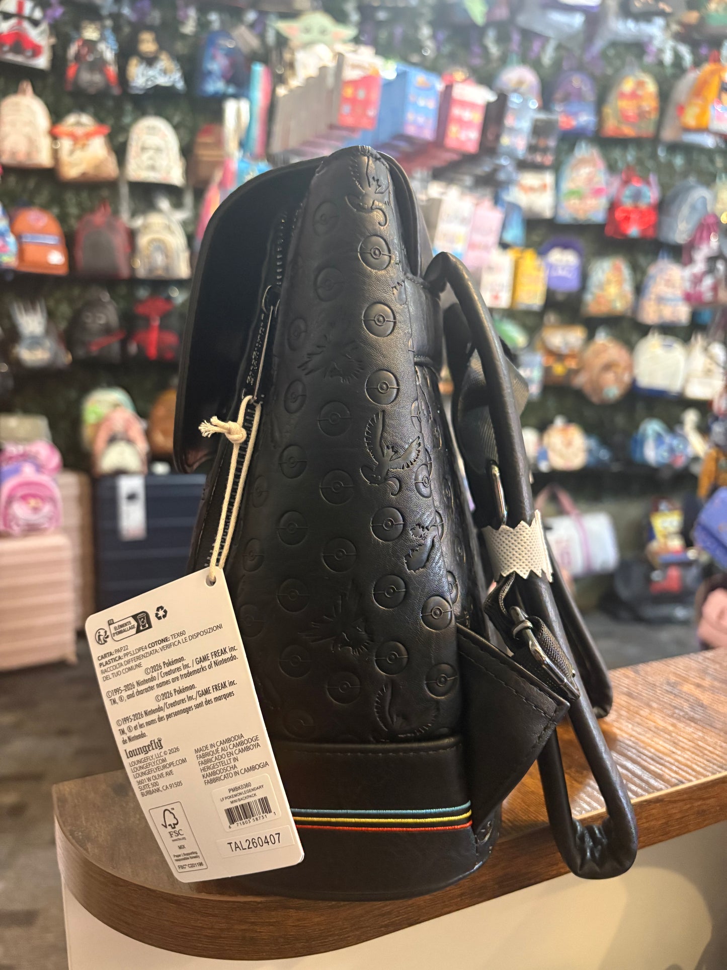 Loungefly Pokemon Legendary Mini backpack