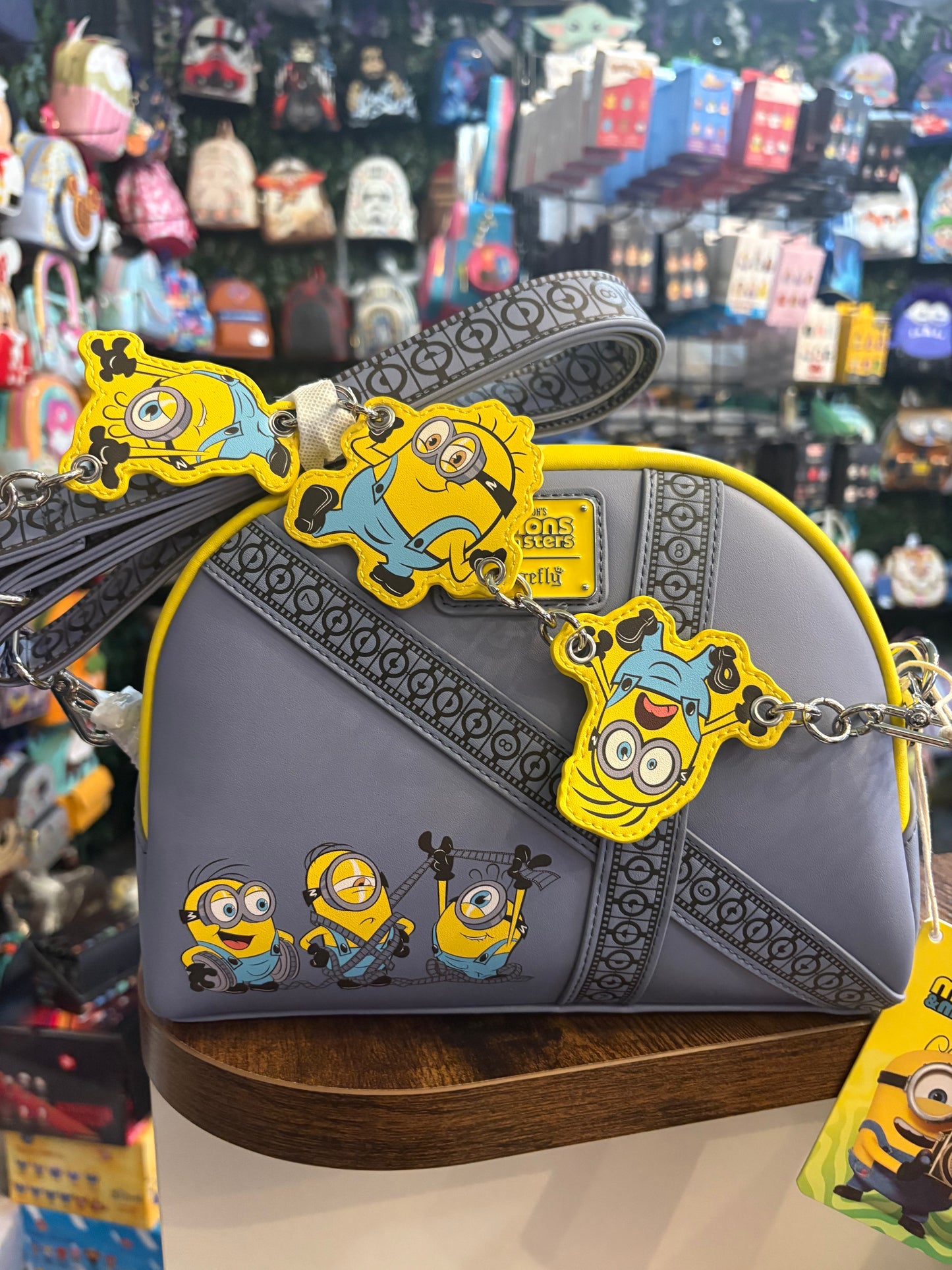 Loungefly Universal Minions 3 Crossbody