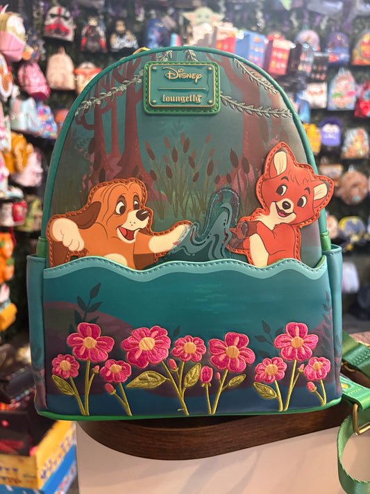 Loungefly Fox and the Hound Mini Backpack