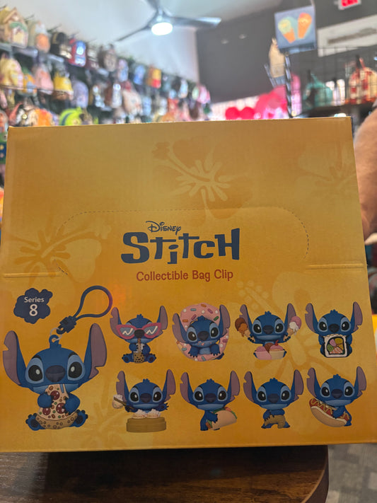 Monogram Stitch Bag Clips Series 8