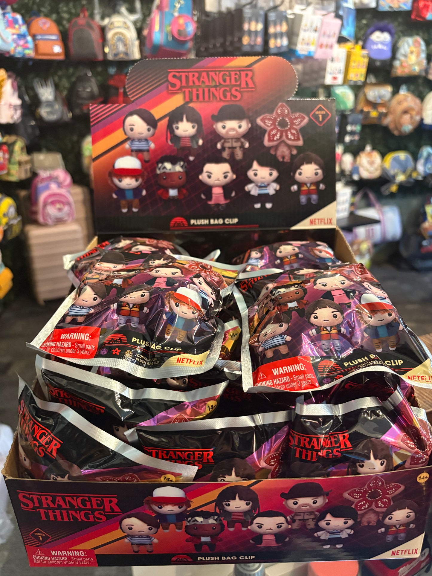Monogram Stranger Things Mystery Bag Clips Series 1