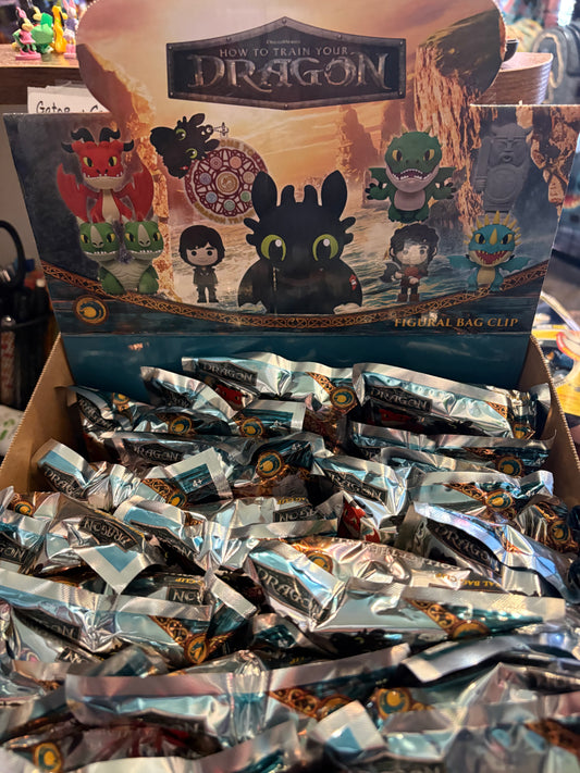 Monogram How to Train Your Dragon Foam bag clips