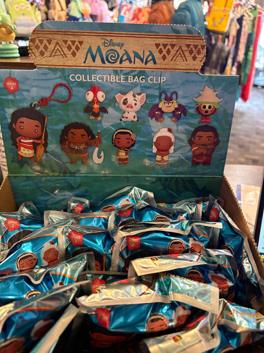 Disney Moana Collectible bag clips