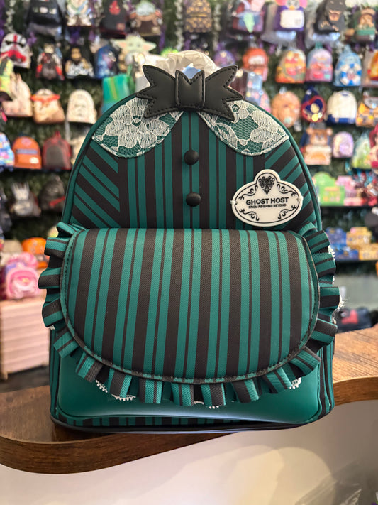 Loungefly Disney Parks Haunted Mansion Ghost Host Mini Back Pack