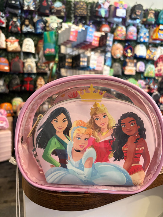 Loungefly Disney Princess 3 pieces Make up bag set
