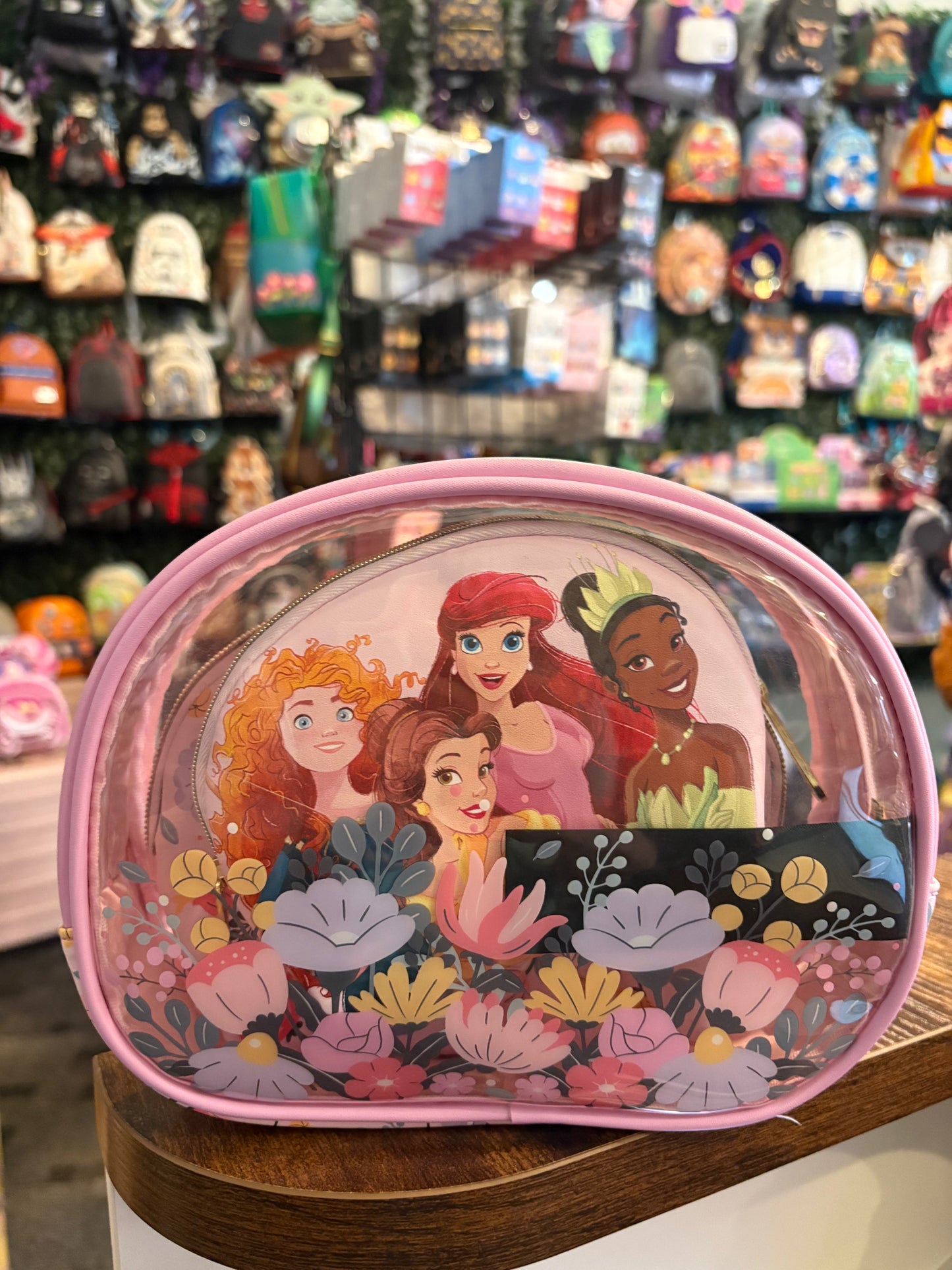 Loungefly Disney Princess 3 pieces Make up bag set