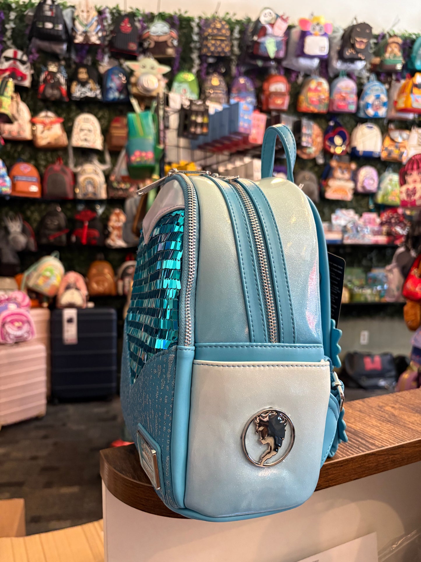 Loungefly Frozen Elsa Glitters Mini Backpack
