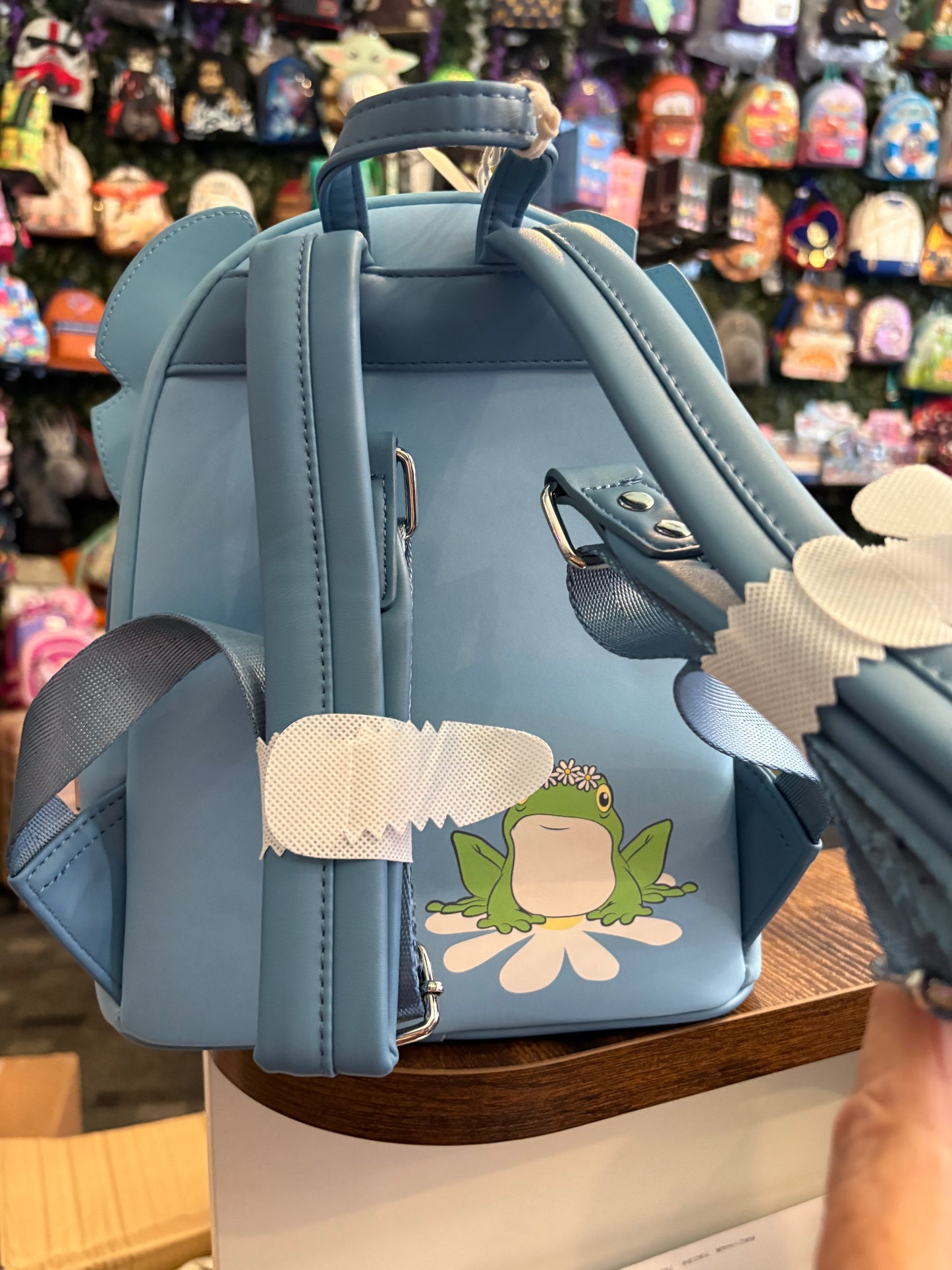 Loungefly Disney Lilo and Stitch Springtime Stitch mini backpack