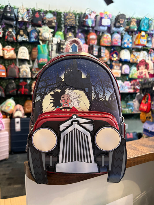 Loungefly Disney Cruella Car mini Backpack