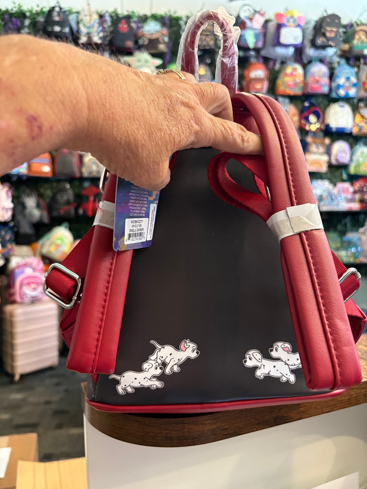 Loungefly Disney Cruella Car mini Backpack