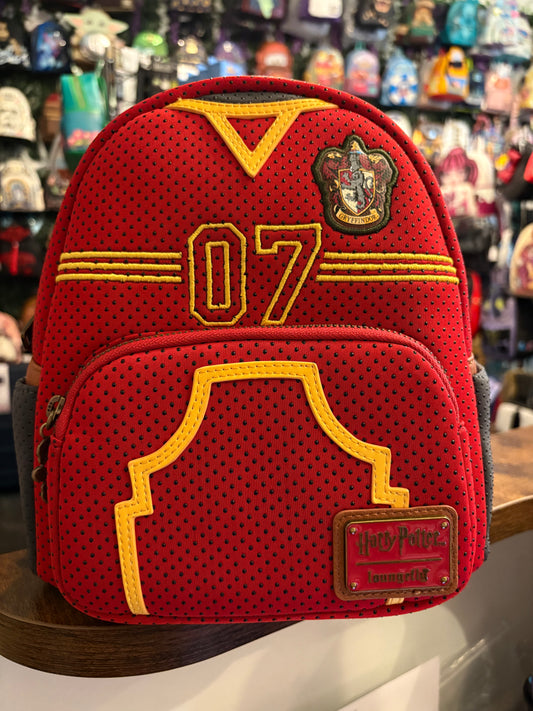 Loungefly Harry Potter Quidditch Uniform Mini Backpack