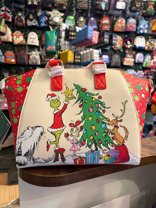 Loungefly Soft Tag Dr Suess Cindy Lou Tote