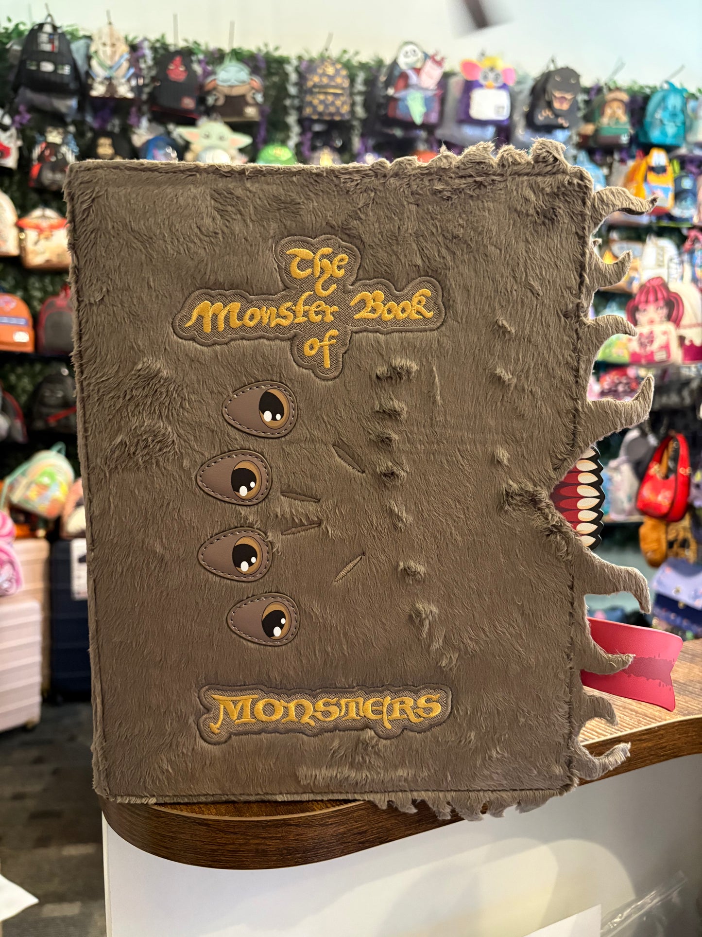Loungefly Harry Potter The Monster Book of Monsters mini backpack