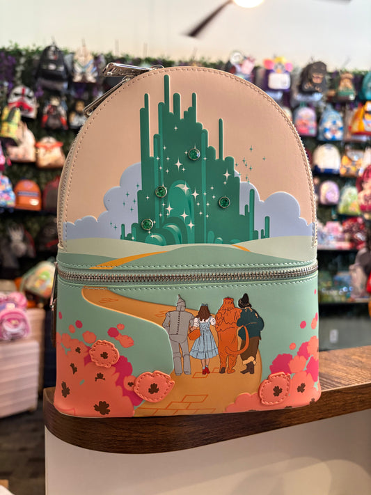 Loungefly Wizard of Oz Down the Yellow Brick Road Mini backpack