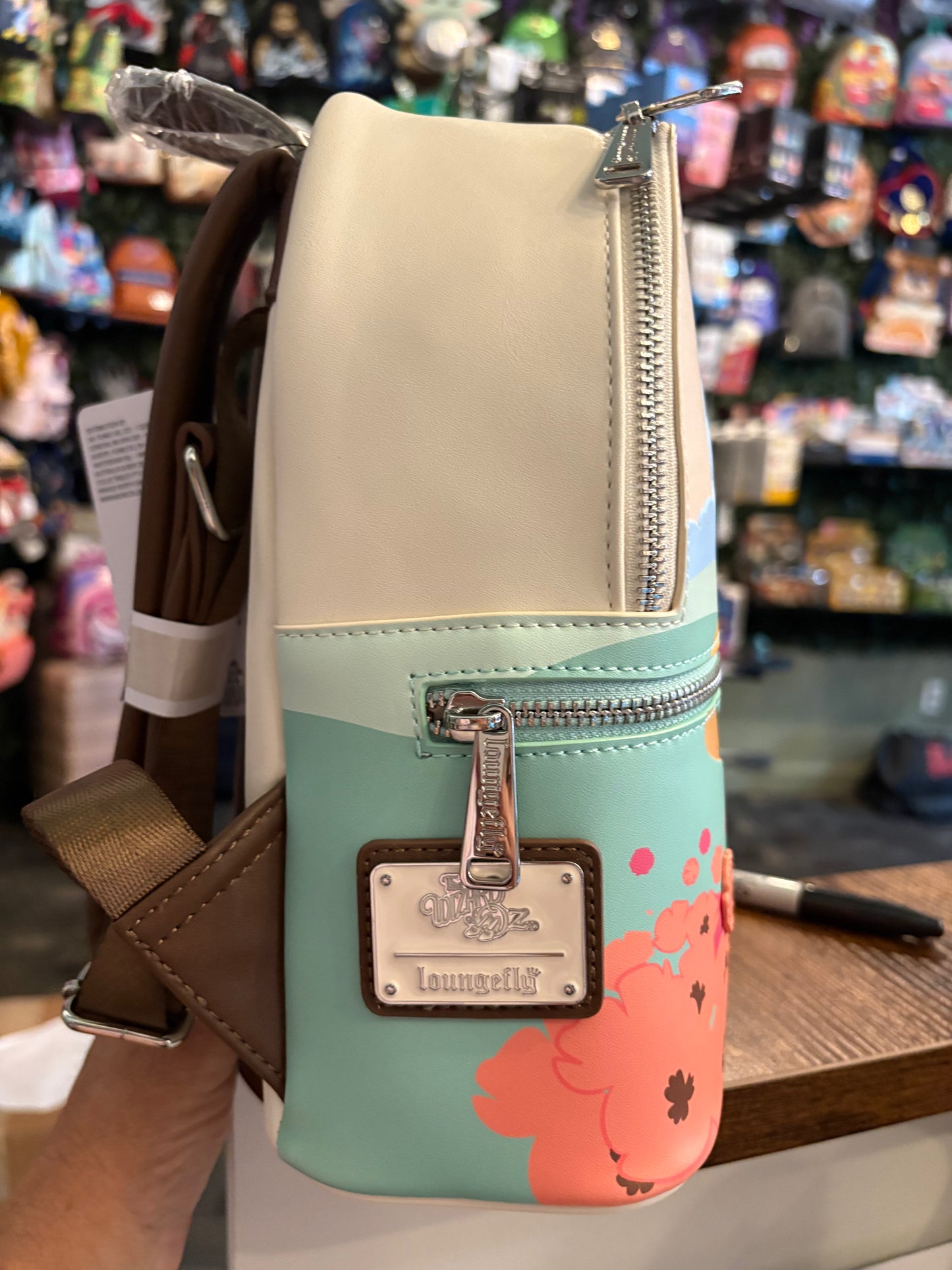 Loungefly Wizard of Oz Down the Yellow Brick Road Mini backpack