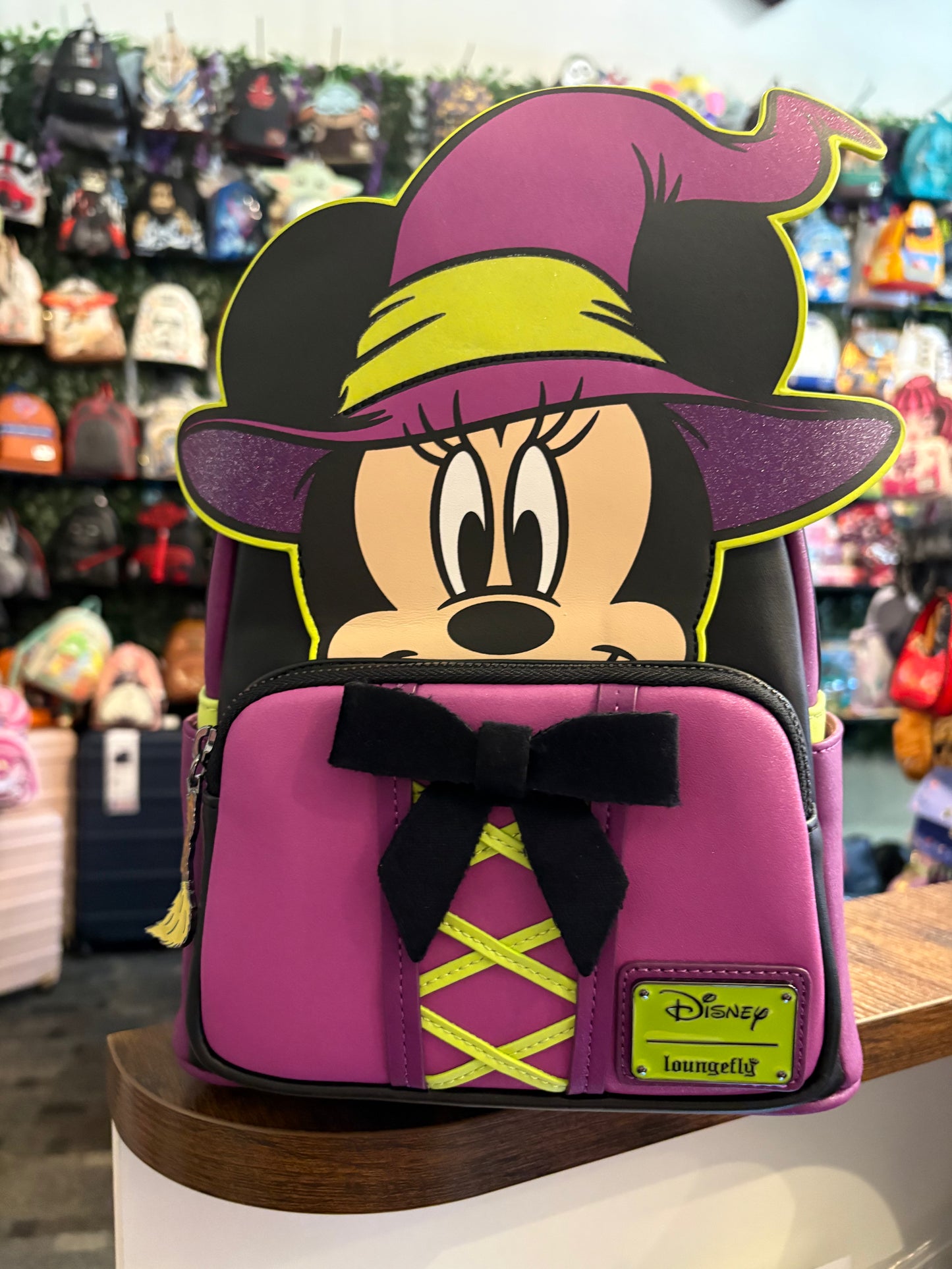 Loungefly Disney Minnie Witch Cosplay mini backpack