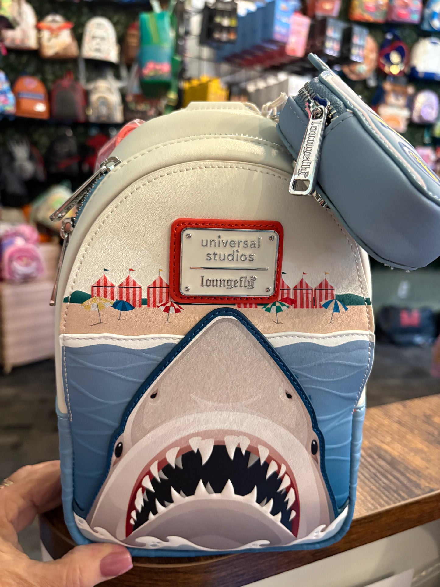 Loungefly Universal Studios Jaws Sling Bag