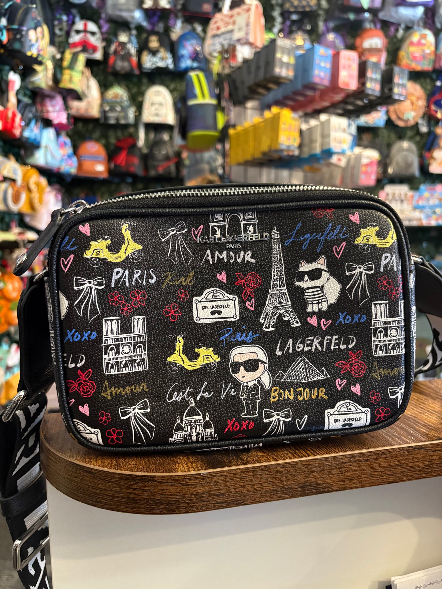 Karl Lagerfeld Crossbody From Paris with Love Camera bag