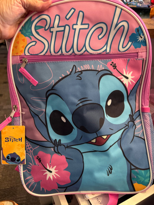 Fast Forward Stitch Full size backpack Pink