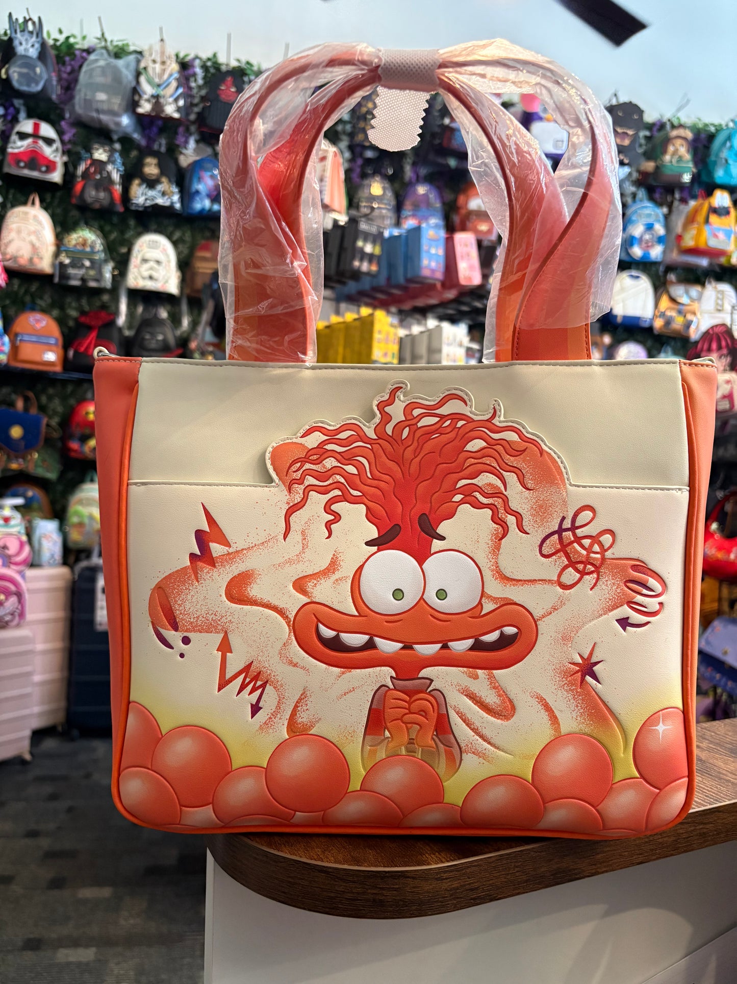 Loungefly Pixar Inside Out Anxiety Tote