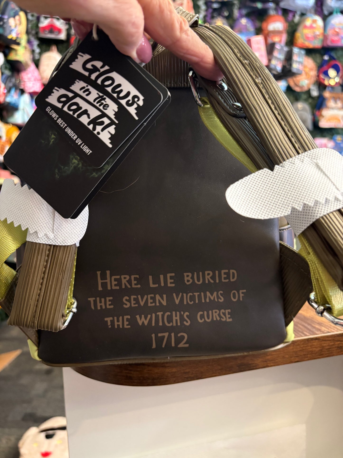 Loungefly ParaNorman Zombies Glows in the Dark Mini Backpack
