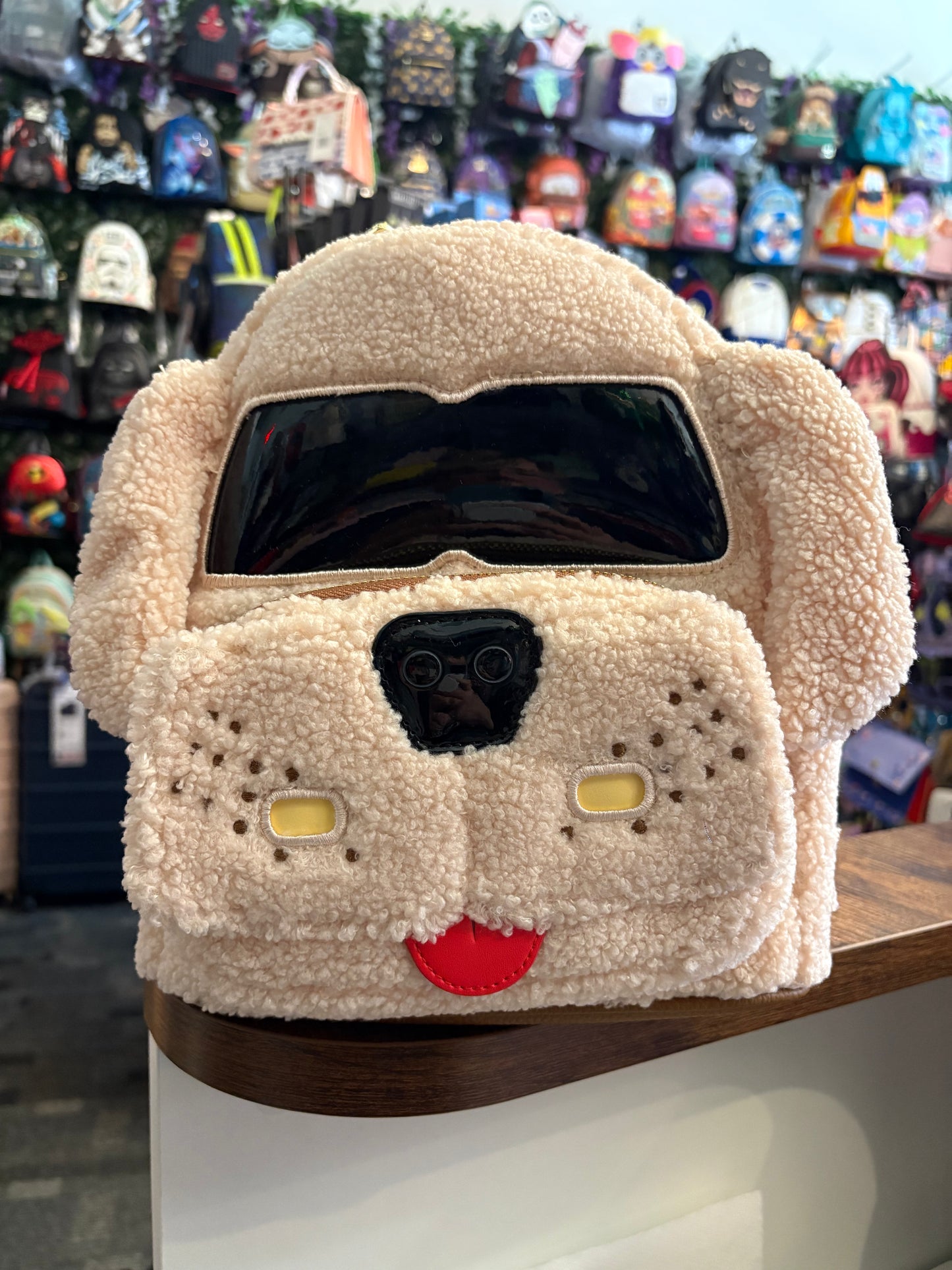 Loungefly Dumb and Dumber Dog - Glow-in-the-Dark Mini Backpack