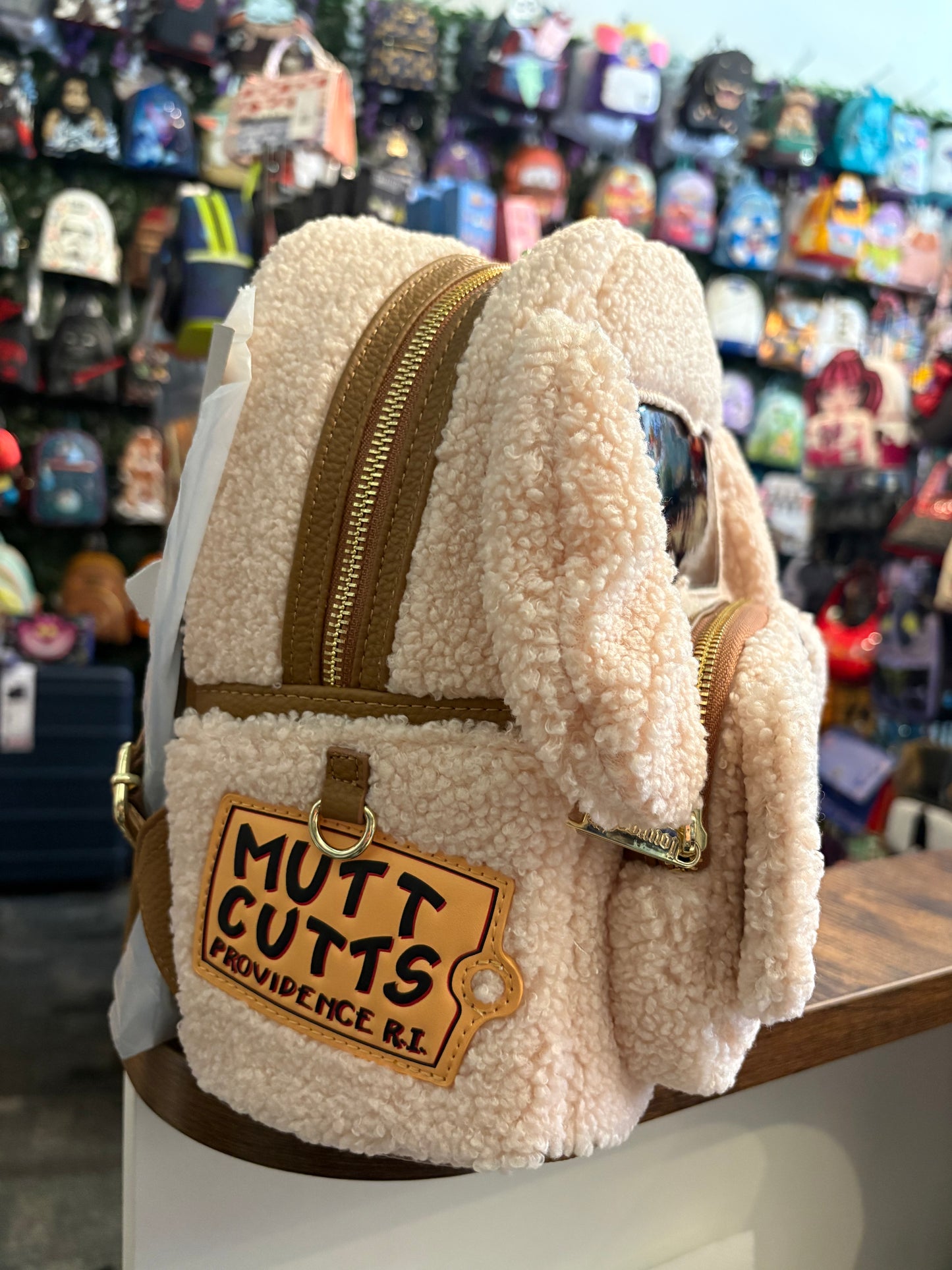 Loungefly Dumb and Dumber Dog - Glow-in-the-Dark Mini Backpack