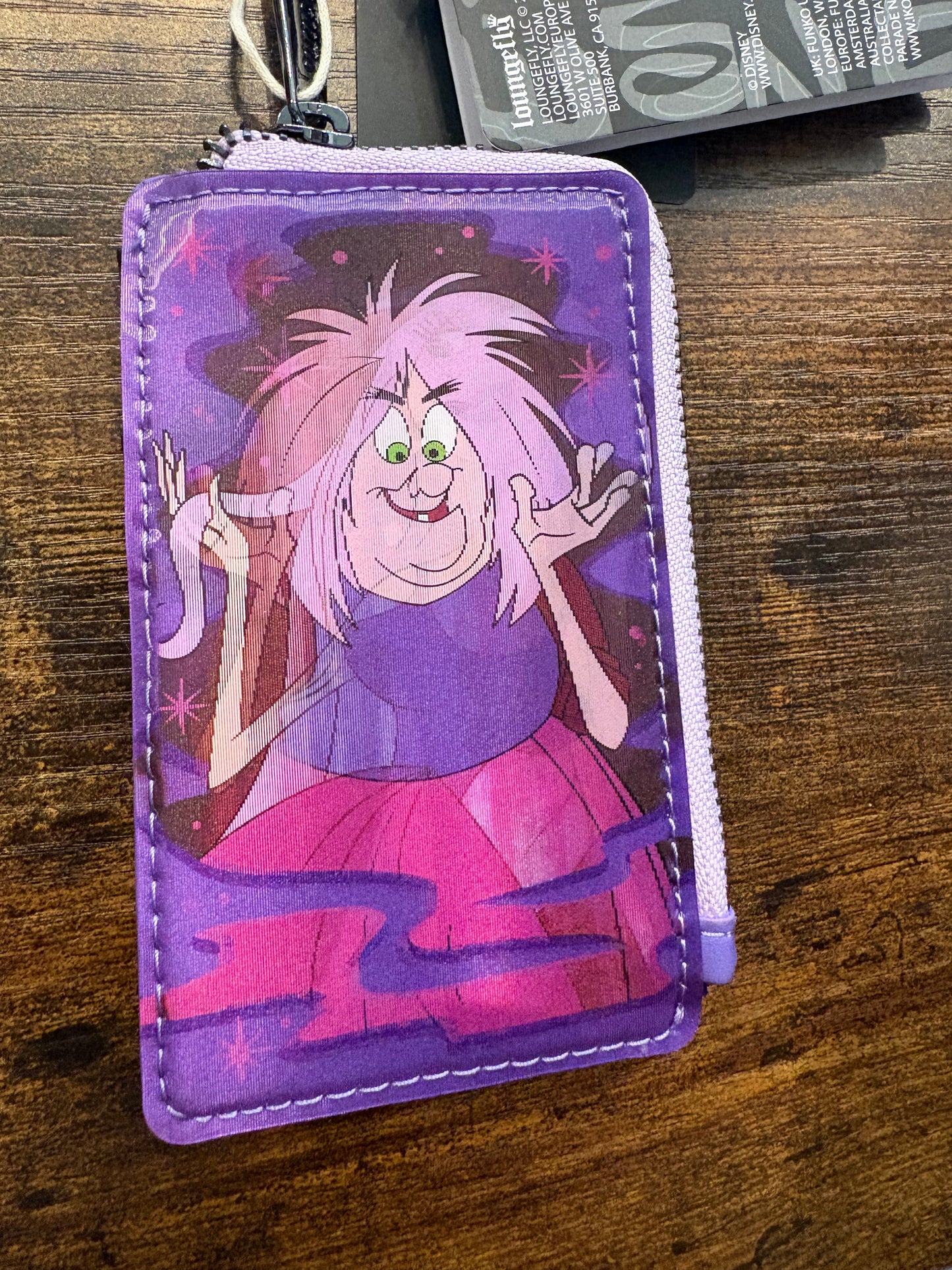 Loungefly The Sword and the Stone Madam Mini Lenticular Card Holder