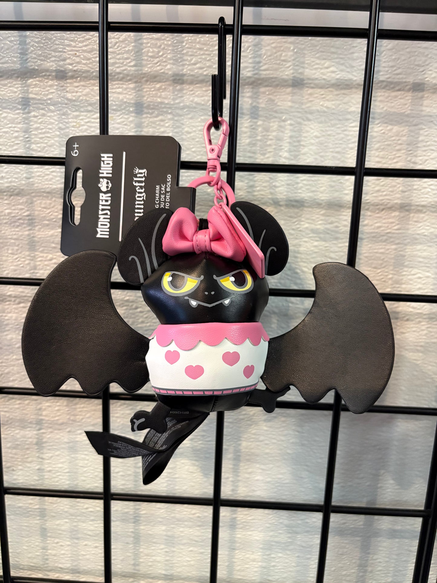 Loungefly Monsters High Bat Bag Charm