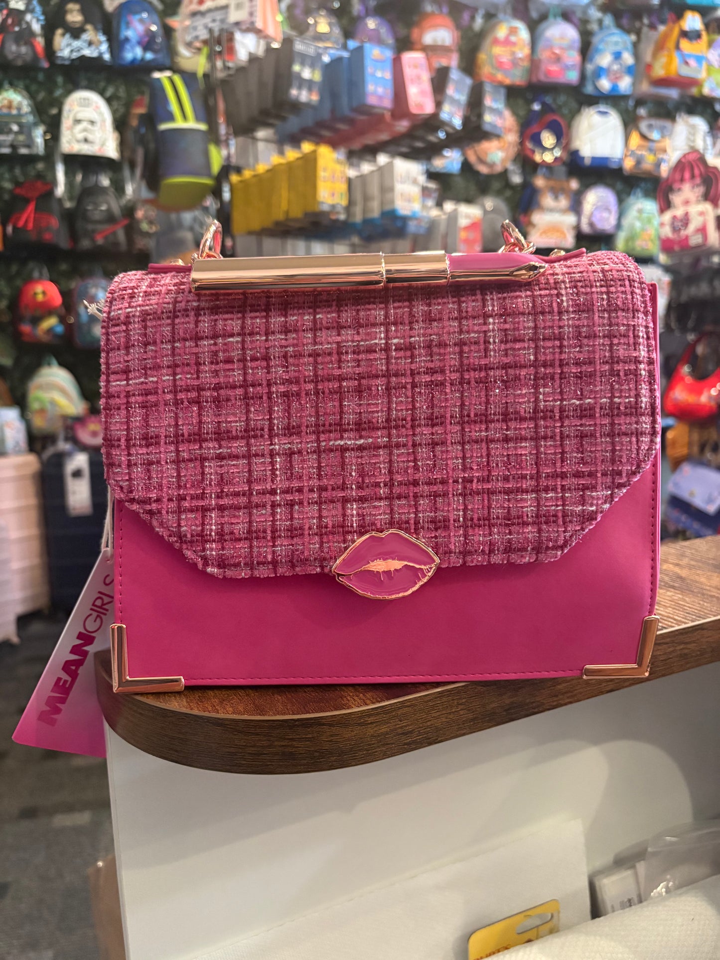 Loungefly Paramount Mean Girls Crossbody Pink