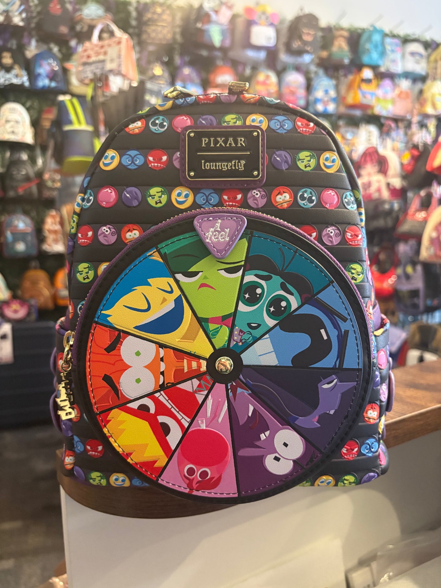 Loungefly Pixar Inside Out 2 Core Memories mini Backpack